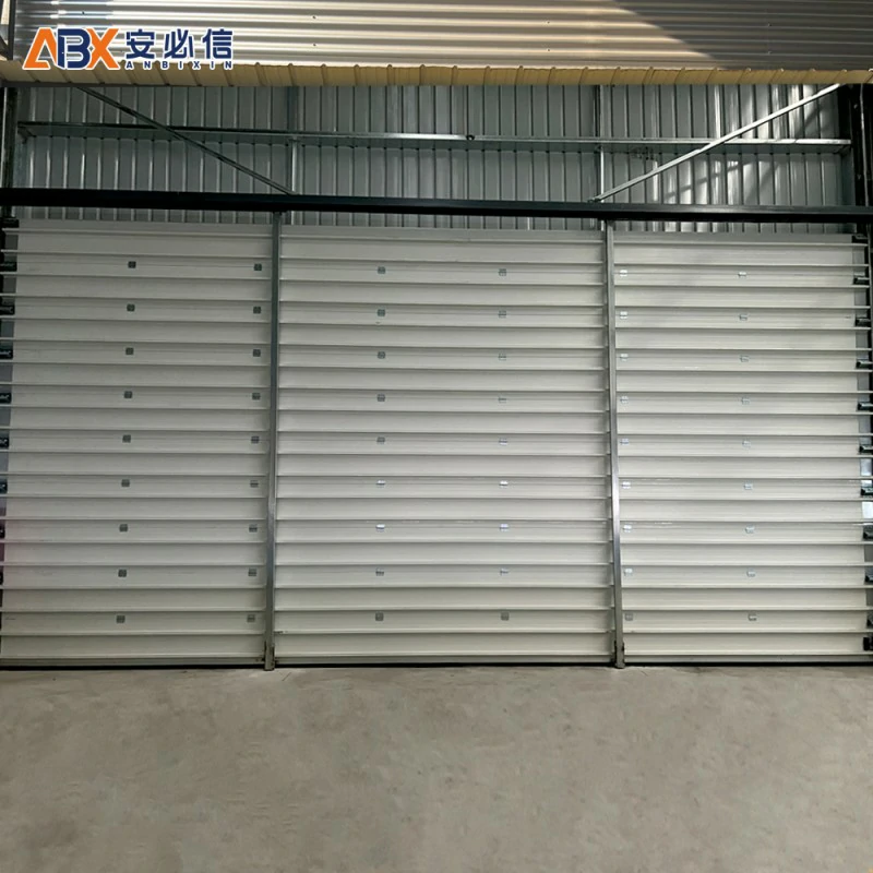 威海铝板滑升门